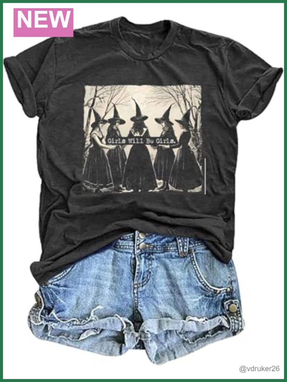 Halloween Pumpkin Skeleton T-Shirt Women's Fall Short Sleeve Crew Neck Tee
